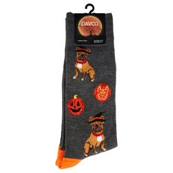 DAVCO Mens Halloween Casual Print Crew Socks