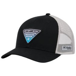 Columbia Mens PFG Logo Adjustable Mesh Hat