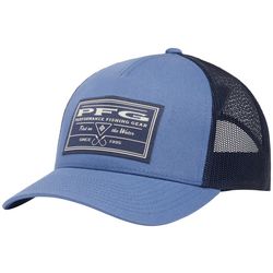 Columbia Mens PFG Logo Patch Mesh Trucker Hat