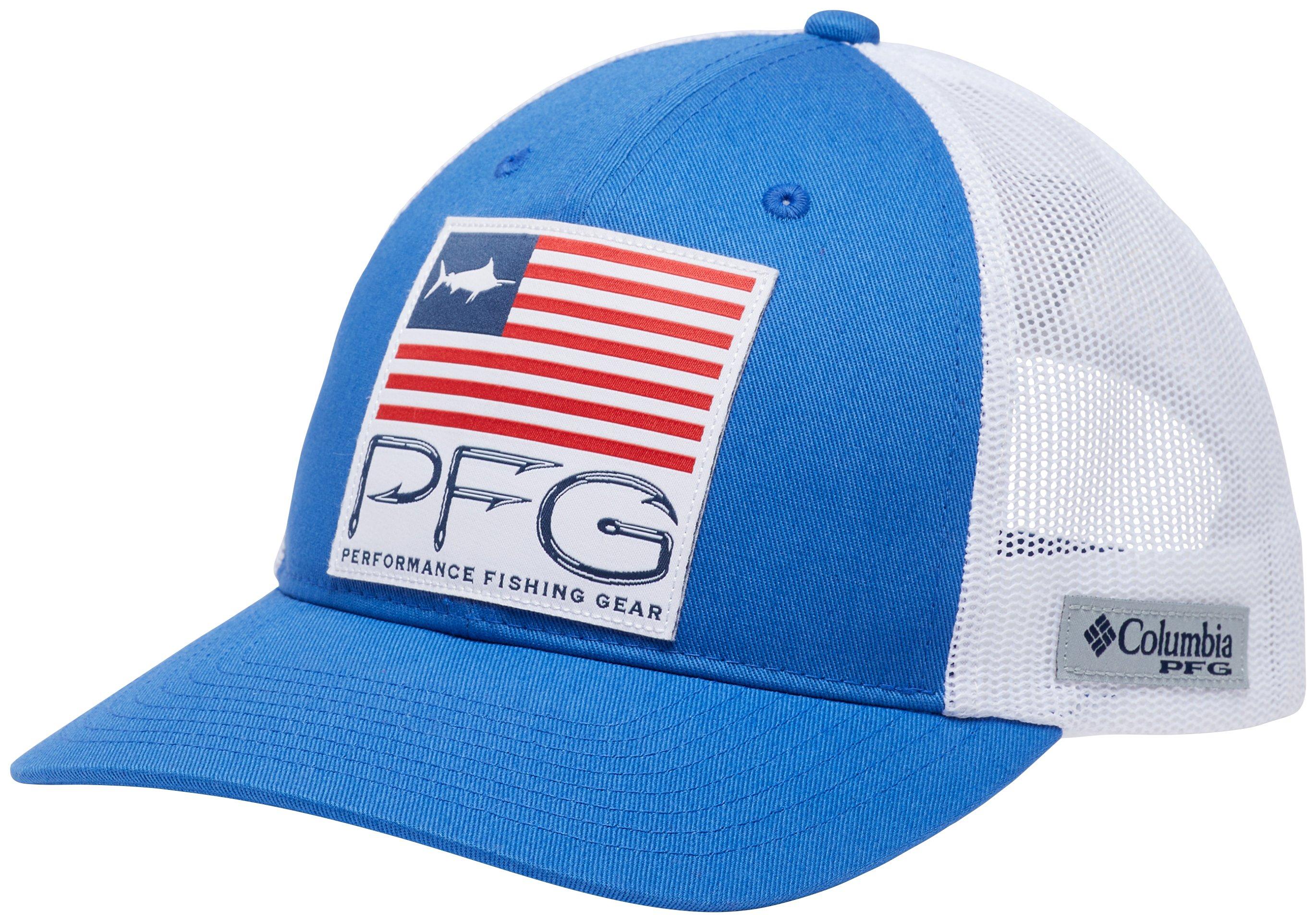 Columbia Mens PFG Mesh Hooks Snap Back Hat