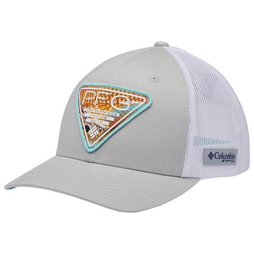 Columbia Mens PFG Logo Mesh Snapback Baseball Hat