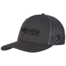 Columbia Mens Logo Applique Mesh Stretch Fit Baseball Cap