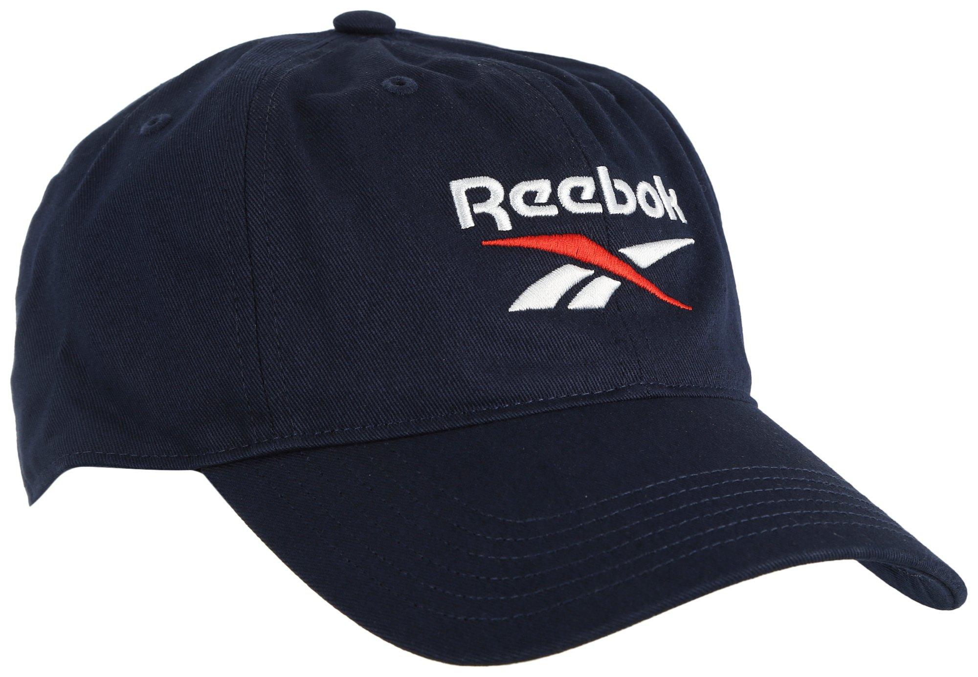 Reebok Mens Solid Color Classic Logo Baseball Hat