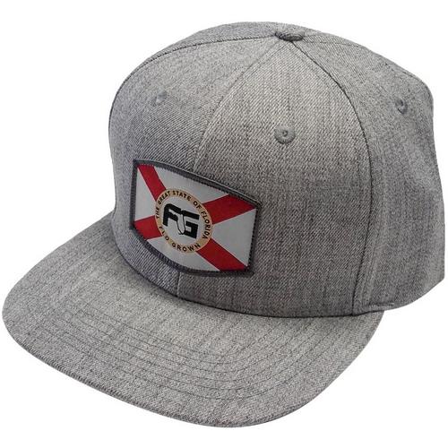FloGrown Mens Flag Shield Snapback Hat