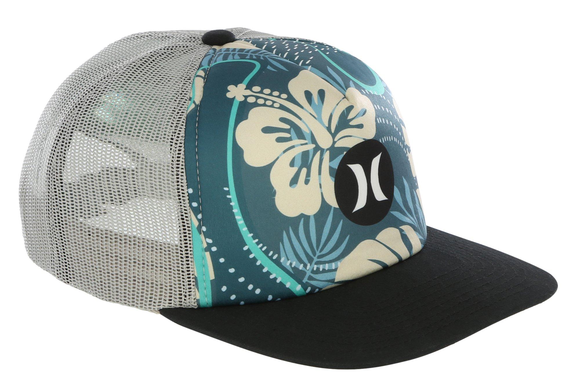 Hurley Mens Tropical Print Logo Snapback Hat