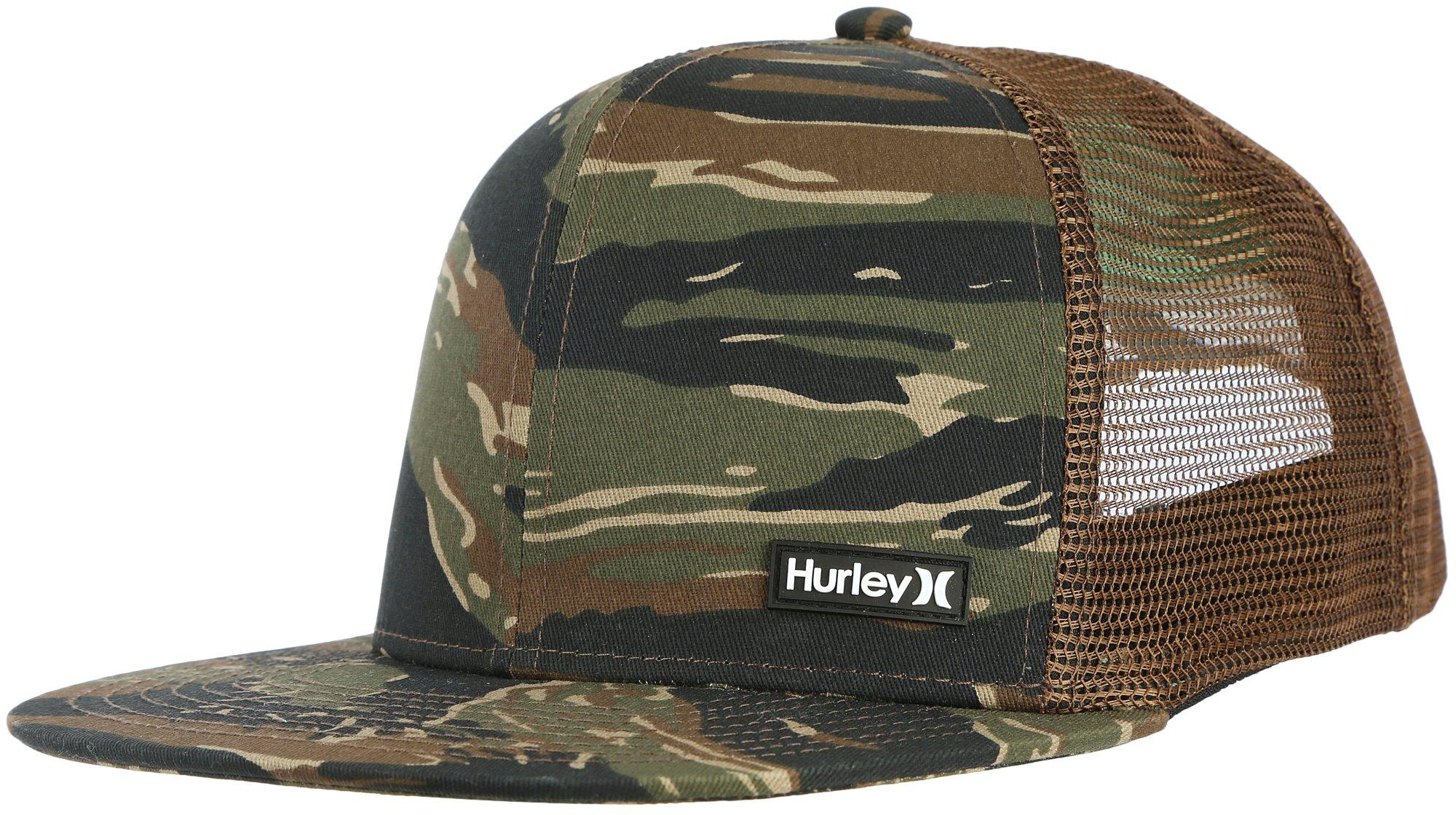Hurley Mens Solid Mini Logo Snapback Hat