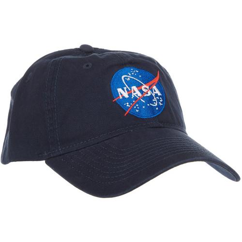 H3 Mens NASA Patch Adjustable Baseball Cap Hat