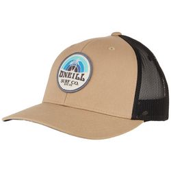 O'Neill Mens Logo Patch Mesh Trucker Snapback Hat