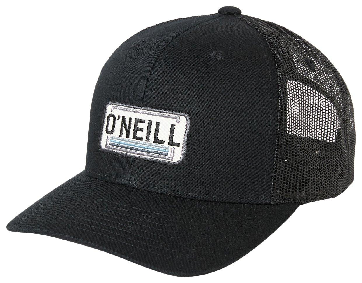 O'Neill Mens Headquarters Solid Logo Trucker Snapback Hat