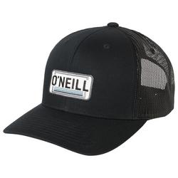 Mens Headquarters Solid Logo Trucker Snapback Hat