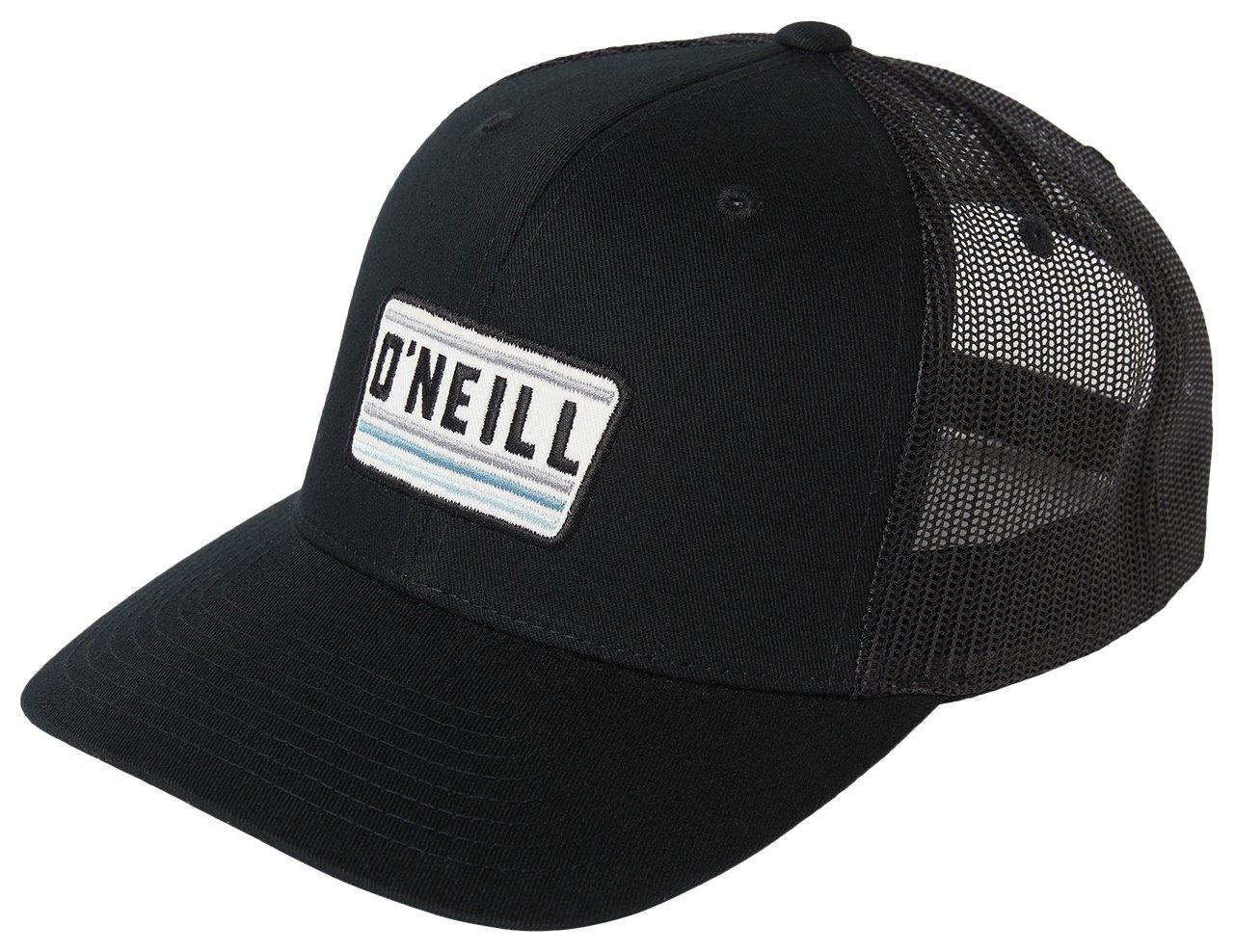 O'Neill Mens Solid Color Mesh Trucker Snapback Hat