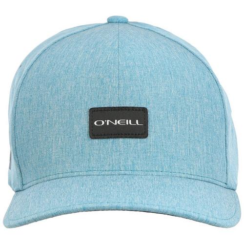 O'Neill Mens Hybrid Stretch Heathered Flexfit Baseball Hat