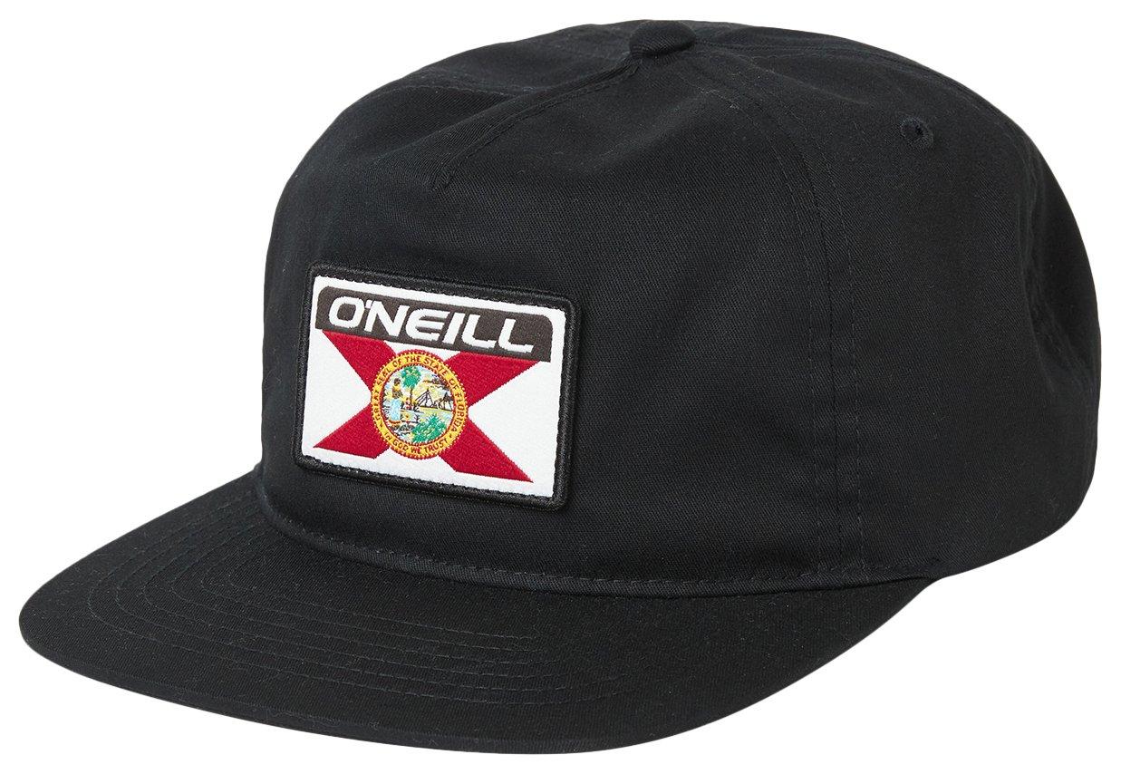 O'Neill Mens All Good Logo Patch FlexFit Baseball Cap