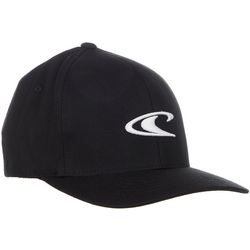 O'Neill Mens 3D Logo Flexfit Solid Color Baseball Cap