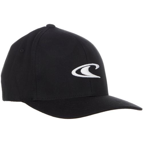 O'Neill Mens Logo Flexfit Solid Color Baseball Cap