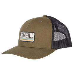 O'Neill Mens Logo Patch Snapback Mesh Trucker Hat