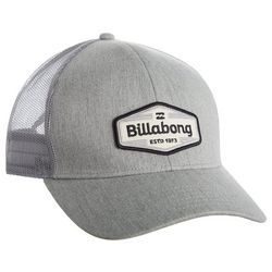 Billabong Mens Logo Patch Mesh Snapback Trucker Hat