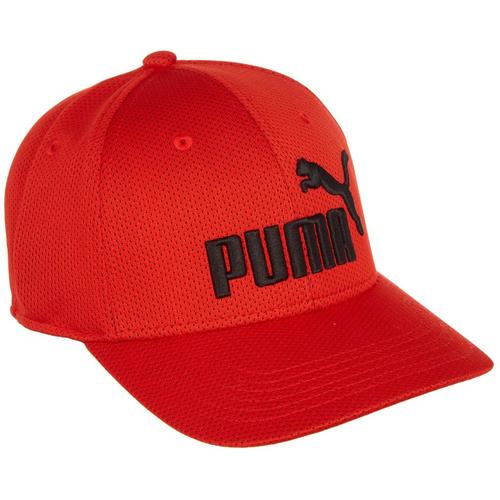 Puma Mens Evercat Embroidered Logo Stretchable Cap Hat