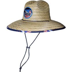 Hook and Tackle Mens Lifeguard Sails Stripe Straw