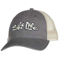 Salt Life Mens Stance 3D Logo Mesh Baseball Hat