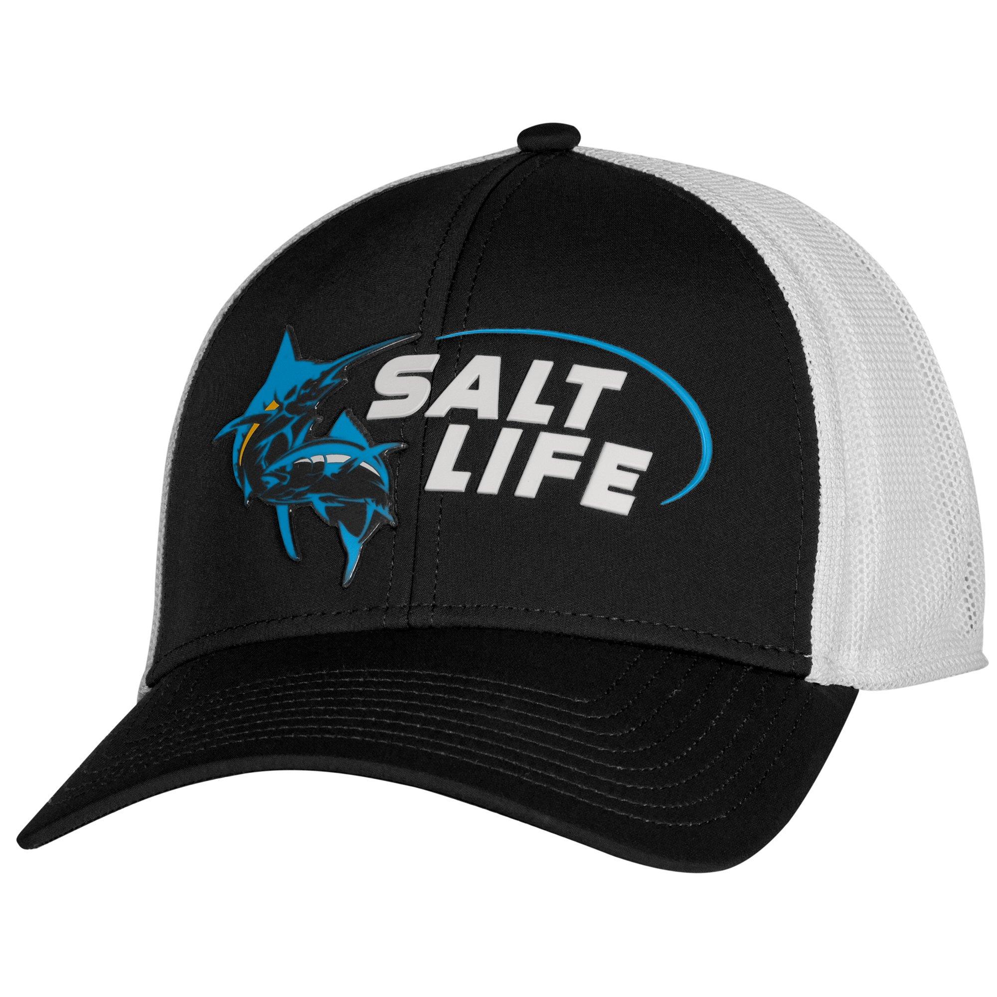 Salt Life Mens Reel Time Mesh Trucker Hat