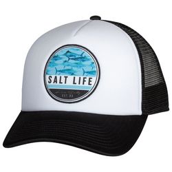 Salt Life Mens Marlin Retreat Adjustable Trucker Hat