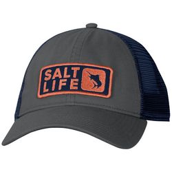 Salt Life Mens Hooked Keeper Mesh Trucker Hat