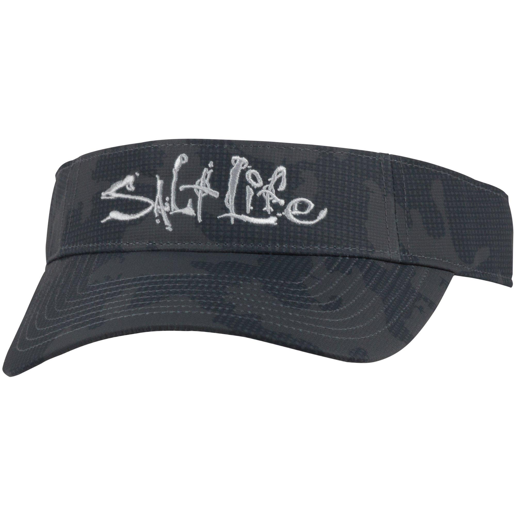 Salt Life Mens CamoX Print Embroidered Visor