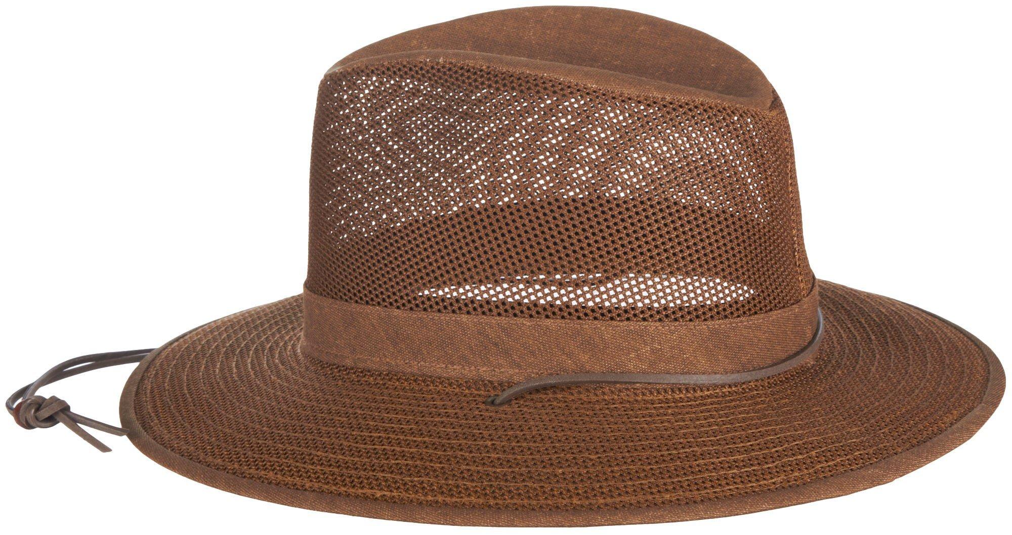Brown Aussie Breezer Mesh Hat