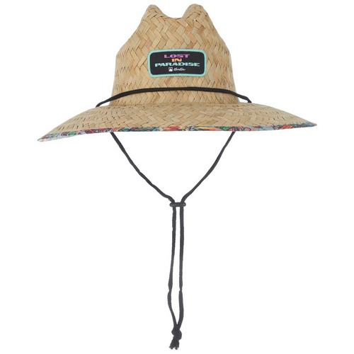 Flomotion Mens Lost In Paradise Patch Wide Brim