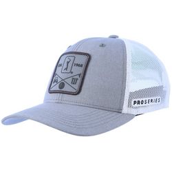 PGA Tour Mens Logo Patch Mesh Snapback Hat
