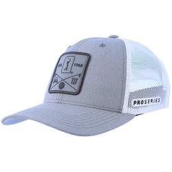 Mens Logo Patch Mesh Snapback Hat