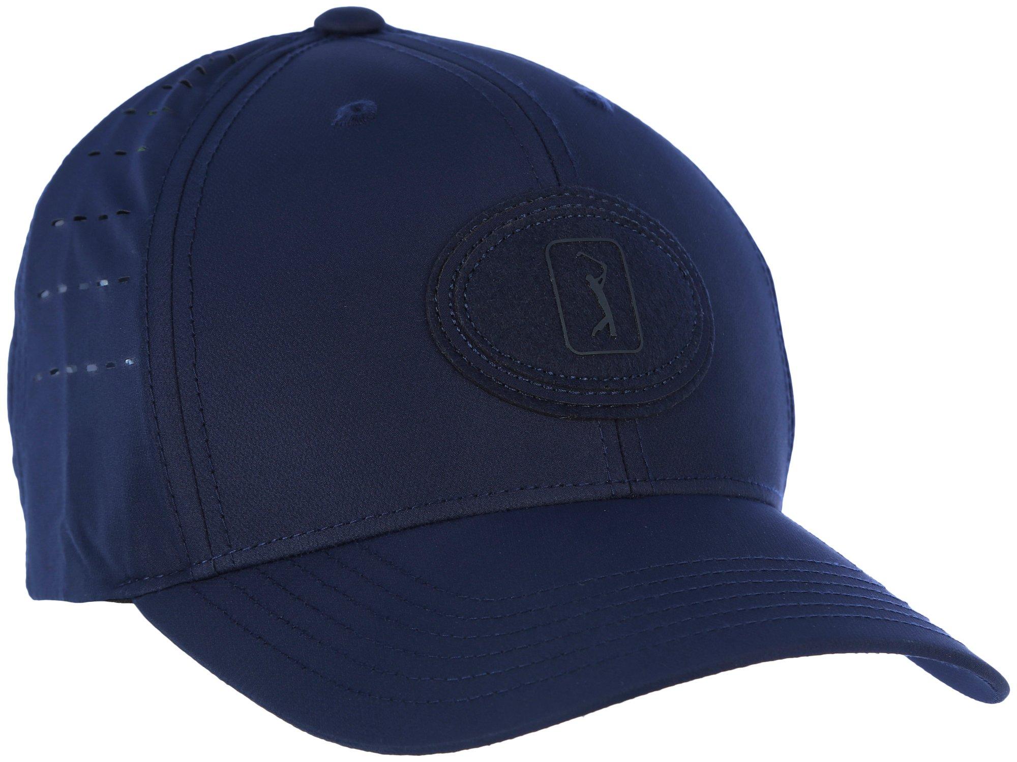 Mens Solid Golf Logo Cap