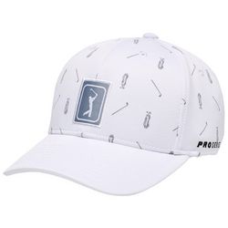PGA TOUR Mens Golf Club Printed Hat