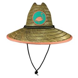Awayalife Mens Flamingo Straw Hat