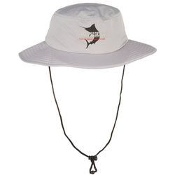 Reel Legends Mens Boonie Solid Color UPF 50+ Bucket Hat