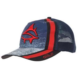 Mens 3D Logo Mesh Snapback Baseball Hat