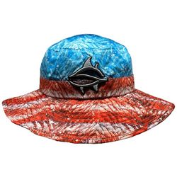 Loco Skailz Mens 3D Logo Patriotic Adjustable Bucket Hat