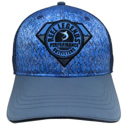 Reel Legends Mens Swordfish Logo Snapback Mesh Trucker Hat