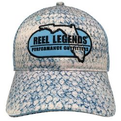 Reel Legends Mens Outfitters Fish Scales Trucker Hat