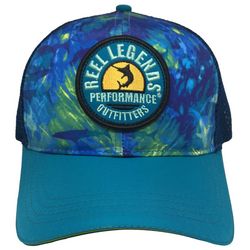 Reel Legends Mens Outfitters Watercolor Trucker Hat
