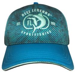 Mens 3D Embroidered Logo Mesh Snapback Hat