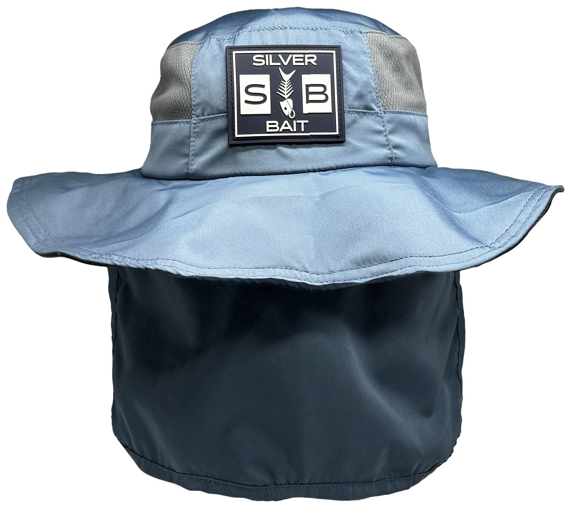 Reel Legends Mens Solid Neck Flap Boonie Outdoor Hat