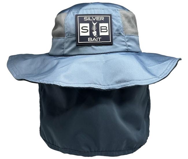 Reel Legends Mens Solid Neck Flap Boonie Outdoor Hat