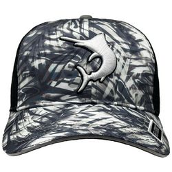 Reel Legends Mens Marlin 3D Embroidery Mesh Snapback Hat