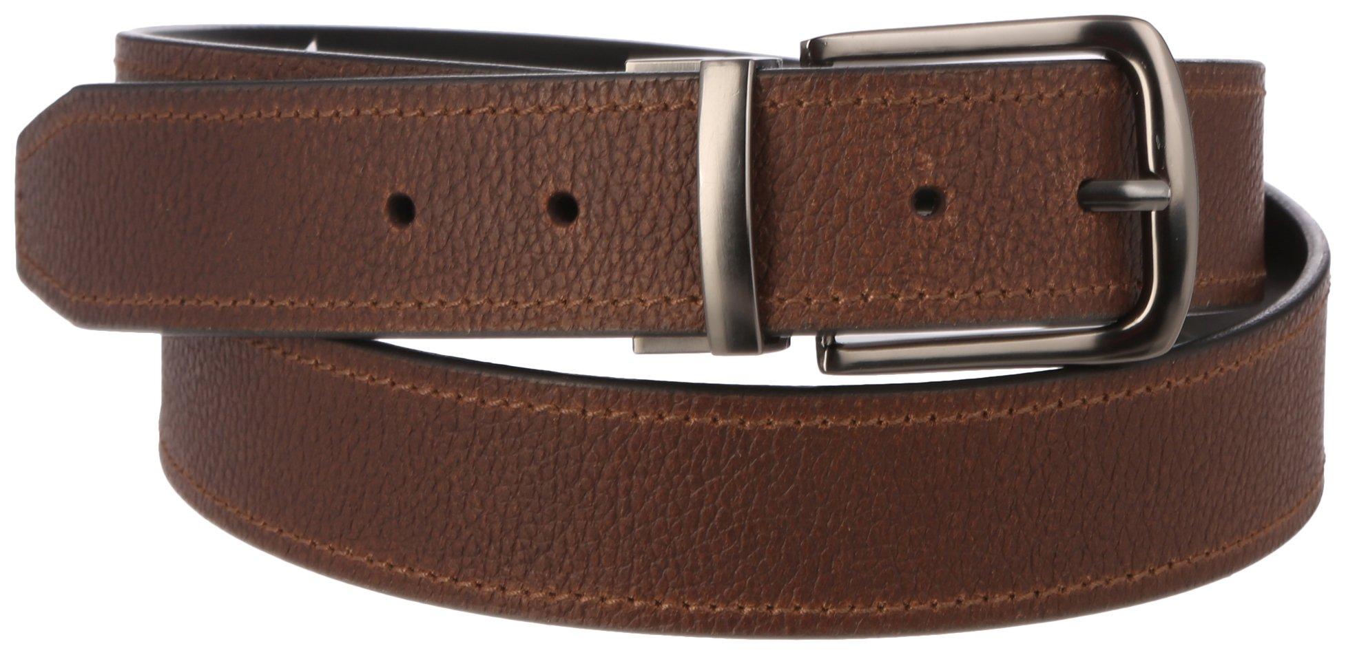 Timberland mens Leather 40mm apparel belts, Brown (Stitched), 32 US at   Men's Clothing store