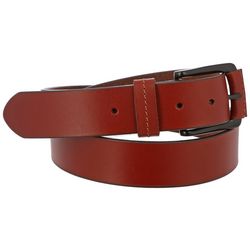 Wrangler Mens 40MM Solid Color Leather Belt