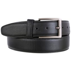 Stone Mountain Mens 1.5 In. Stretch Bonded Leather Belt