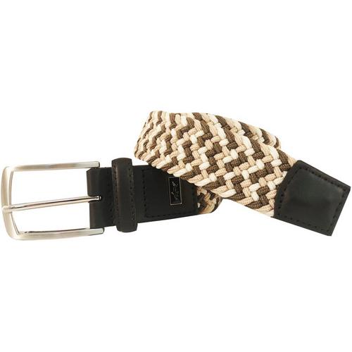 Greg Norman Collection Mens Braided Stretch Belt
