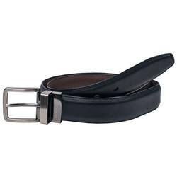 Mens Stitched Reversible Leather Belt
